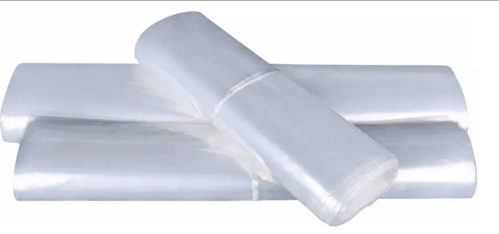 Paquetes de bolsas plásticas transparentes de polietileno